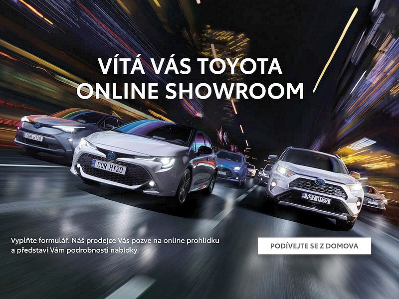 Toyota spouští virtuální showroom